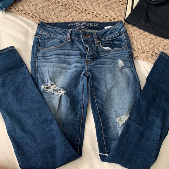 Denim - super super stretch skinny jeans